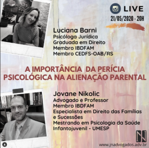 Live Perícia Psicológica - Luciana Barni