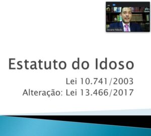 Palestrante na UNICID/SP - Estatuto do Idoso