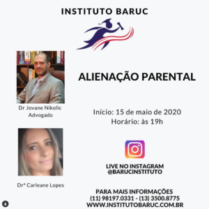 Live Alienação Parental - Instituto BARUC