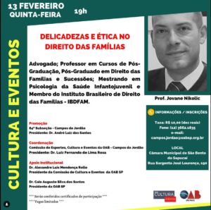 Palestra OAB/SP Campos do Jordão